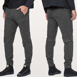 Lululemon City Sweat Jogger Pants XL Heathered Black